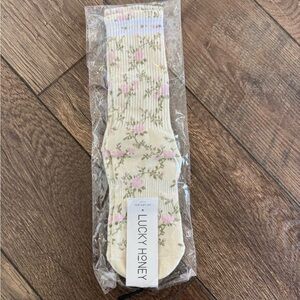 Lucky Honey Floral Socks